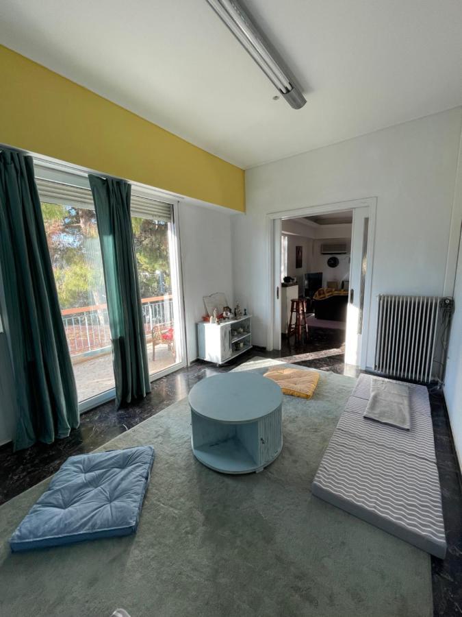 Spacious Apartment With Balconies, Ac, King Bed, Near Dt And Transports Athens Exterior photo